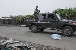 Les rebelles du M23 soutenus par le Rwanda avaient pris fin janvier le contrôle de Goma dans l'est de la République démocratique du Congo (RDC) (archives). KEYSTONE/AP/BRIAN INGANGA